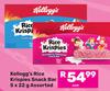 Kellogg's Rice Krispies Snack Bar Assorted-5 x 22g Each 