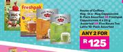 House Of Coffees Hug-In A-Mug Cappuccino 8-Pack Or Freshapak Cappuccino 8x20g-For Any 2
