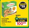 Futurelife Crunch Granola Bars 5 Pack-For 2 x 200g