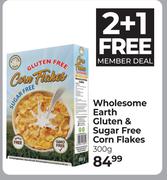 Wholesome Earth Gluten & Sugar Free Corn Flakes-300g