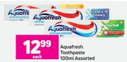 Aquafresh Toothpaste Assorted-100ml Each