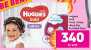 Huggies Gold Pants Unisex Mega Box (Assorted Sizes)- Per Pack
