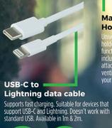 Green Mouse USB-C To Lighting Data Cable 2m