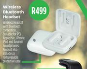 Green Mouse Wireless Bluetooth Headset