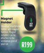 Green Mouse Magnet Holder