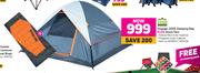 Campmaster Voyager 200E Sleeping Bag Plus Dome Tent