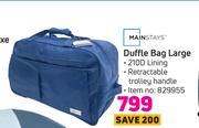 Mainstays Duffle Bag Large