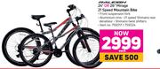 Raleigh 24" Or 26" Mirage 21 Speed Mountain Bike-Each