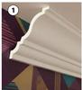 Polystyrene Cornice 100 x 95 x 2000mm 4 Pack 81506207