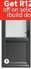 Ibuild Aluminium Door Kick Plate 890 x 2090 Charcoal Obscure Left Opening 81449890