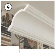 Polystyrene Cornice XPS 80 x 115 x 2000mm 4 Pack 81506202