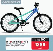 Movelo 16" Or 20" Or MTB Bicycle