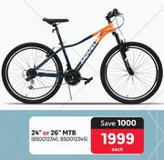 Movelo 24" Or 26" MTB Bicycle