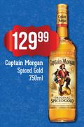 Captain Morgan Spiced Gold-750ml