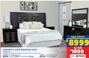 Toronto 2 Piece Bedroom Suite 10302778