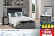 Kade 3 Piece Bedroom Suite 10290274