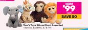 Tom's Toys 28cm Plus Assorted-Each