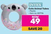 Intex Cute Animal Tubes Plastic