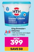 HTH 8Kg Granular+ Chlorine
