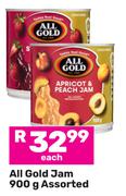 All Gold Jam Assorted-900g Each