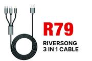Riversong 3 In 1 Cable