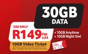 Red Hot Dealz-30GB Data