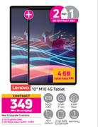 2 x Lenovo 10" M10 4G Tablet-On My Gig 2