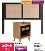Ratten Headboard