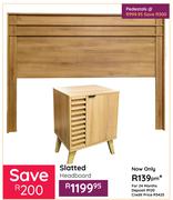 Slatted Headboard