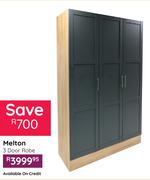 Melton 3 Door Robe