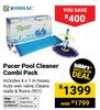 Zodiac Pacer Pool Cleaner Combi Pack