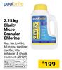 Pool Brite 2.25Kg Clarity Micro Granular Chlorine