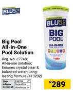 Blu 52 Big Pool All In One Pool Solution
