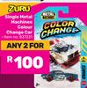 Zuru Single Metal Machines Colour Change Car-For Any 2