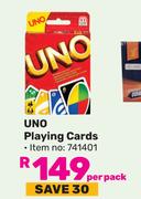 Uno Playing Cards-Per Pack