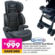 Bambino Discovery Booster Seat (Black)