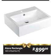 Alana Rectangle W/H-470 x 470 x 170