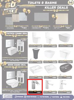 K Carrim Builders Mecca : 60th Birthday Sale (27 September - 02 December 2024), page 14