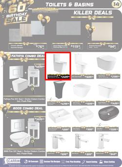 K Carrim Builders Mecca : 60th Birthday Sale (27 September - 02 December 2024), page 14