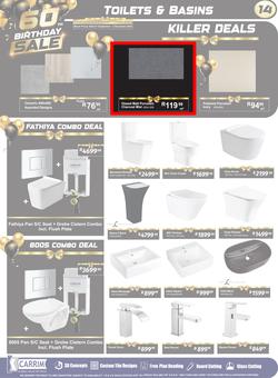 K Carrim Builders Mecca : 60th Birthday Sale (27 September - 02 December 2024), page 14