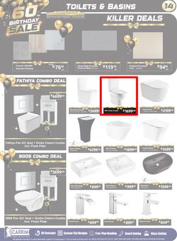 K Carrim Builders Mecca : 60th Birthday Sale (27 September - 02 December 2024), page 14