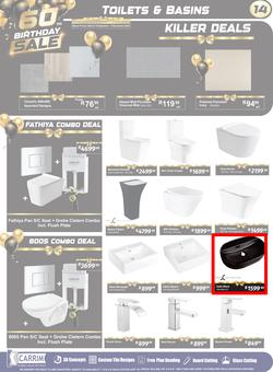 K Carrim Builders Mecca : 60th Birthday Sale (27 September - 02 December 2024), page 14