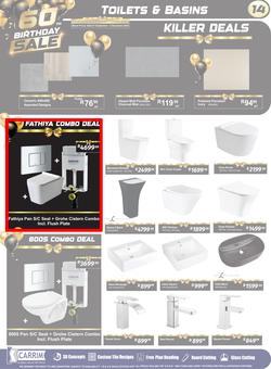 K Carrim Builders Mecca : 60th Birthday Sale (27 September - 02 December 2024), page 14