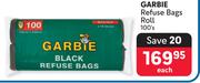 Garbie Refuse Bags Roll-100's Each