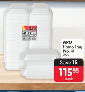 Aro Fomo Tray No.41-75's Each