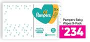 Pampers Baby Wipes 9 Pack