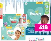 Pampers Active Baby Or Pants Or Premium Care Mega Box Assorted Sizes-Each