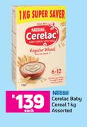 Nestle Cerelac Baby Cereal Assorted-1Kg