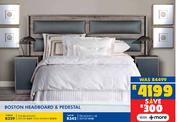 Boston Headboard & Pedestals