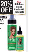 SofnFree Black Castor Oil Products-Each